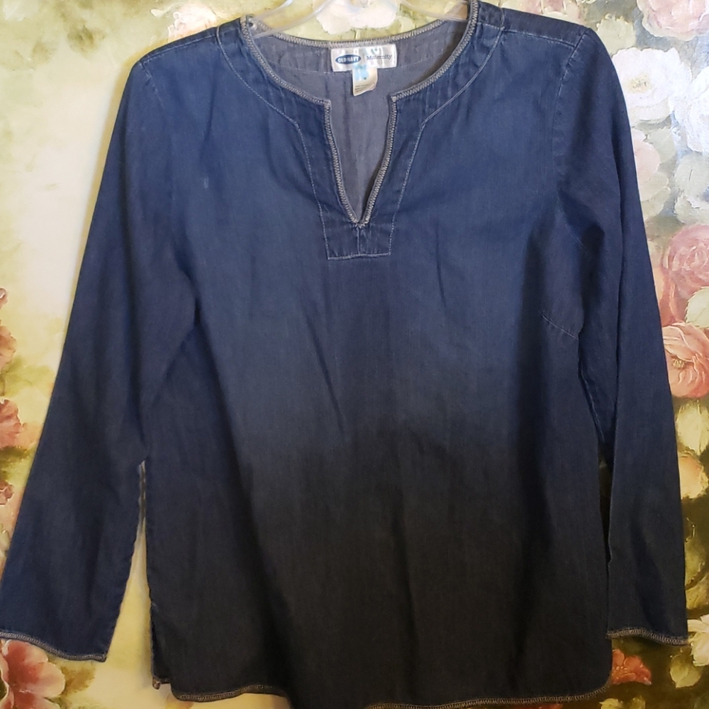 2/$5 Old Navy Sz M maternity top